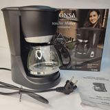Крапельна кавоварка з колбою та підігрівом на 650 ML YONSA 650W VEN206 фото