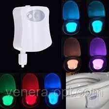 Подсветка для унитаза с датчиком движения и света LED LIGHT BOWL VEN173 фото