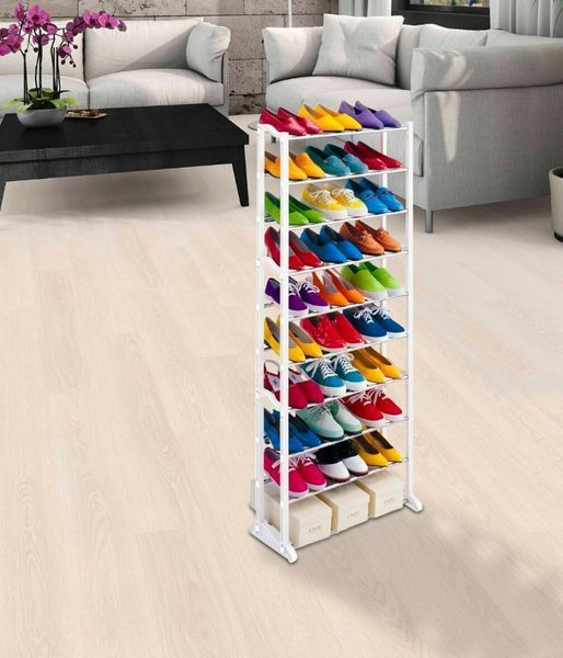 Органайзер полиця для взуття на 30 пар, 10 полиць Amazing shoe rack VEN288 фото