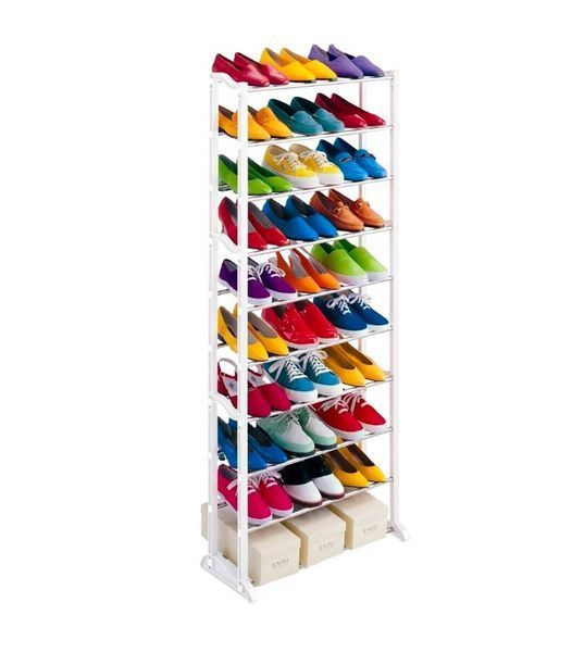 Органайзер полиця для взуття на 30 пар, 10 полиць Amazing shoe rack VEN288 фото