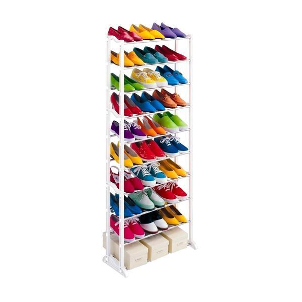 Органайзер полиця для взуття на 30 пар, 10 полиць Amazing shoe rack VEN288 фото