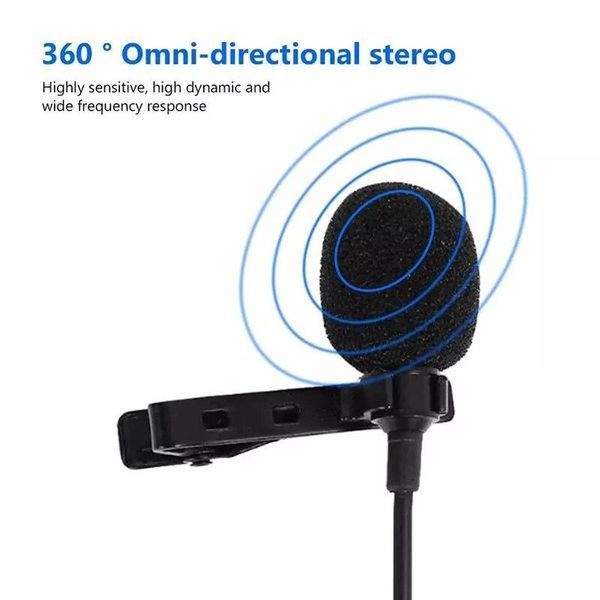 Микрофон петличка для смартфона Lavalier Micro Phone JH-043-A 3.5 AUX VEN0109 фото