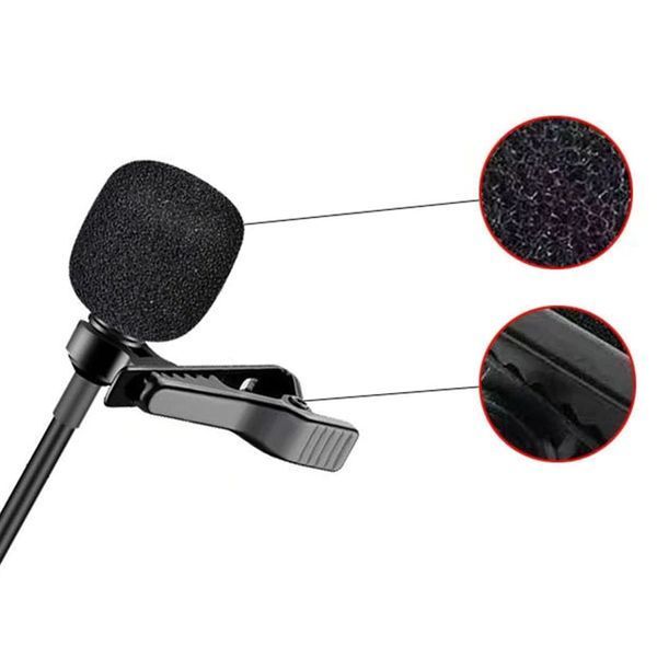 Микрофон петличка для смартфона Lavalier Micro Phone JH-043-A 3.5 AUX VEN0109 фото