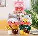 М'яка іграшка Huada Toys качечка в окулярах Lalafanfan 35 см, плюшева качка в одязі Cafe mimi duck Лалафанфан TV1000PCS фото 9
