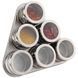 Набір для спецій на магнітній підставці ( магніті) 6 шт Magnetic Spice Rack VEN325 фото 1