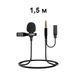 Микрофон петличка для смартфона Lavalier Micro Phone JH-043-A 3.5 AUX VEN0109 фото 1