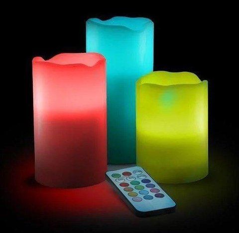 Свічки електронні Luma Candles Color GB-17 фото
