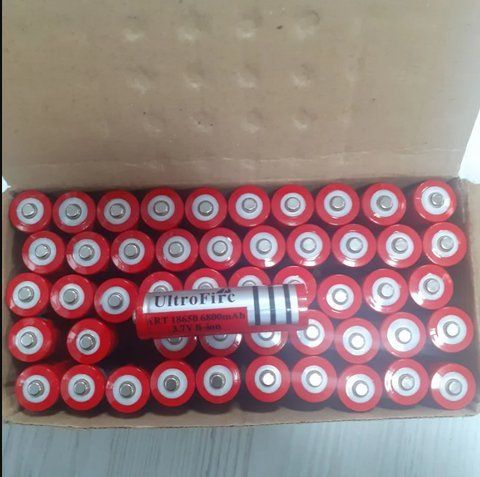 Батарейка акумуляторна UltroFirc ART 18650 6800 mAh VEN200010C фото