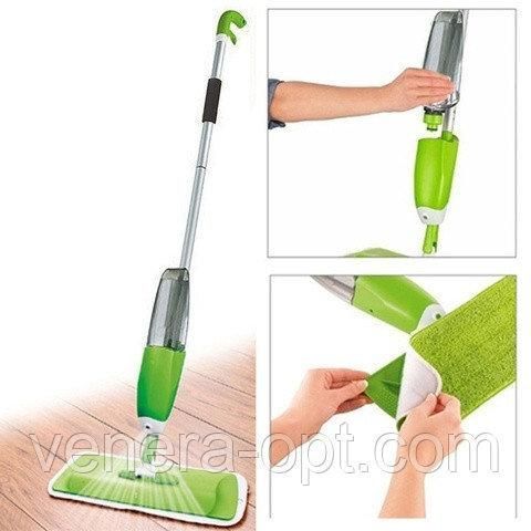 Швабра з вбудованим розпилювачем Healthy Spray Mop (Спрей моп) 156 фото