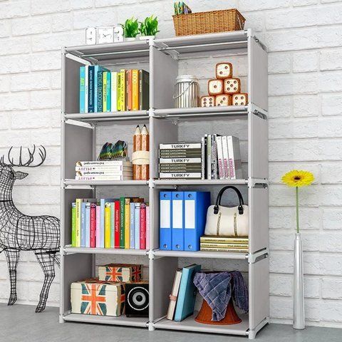 Портативні полиці для книг, сучасний книжковий шафа BR15 фото