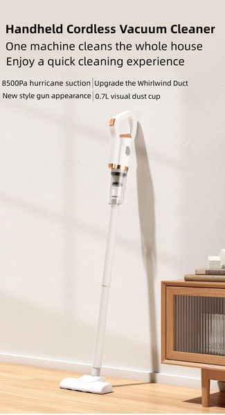Пилосос вакуумний ручний A3 7.4V/1800mAh Білий VEN0232 фото