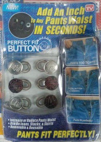 Універсальні гудзики для одягу perfect fit buttons 6-2 фото
