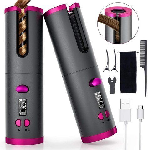 Беспроводной стайлер для завивки волос Ramindong Hair curler RD-060 TV561 фото