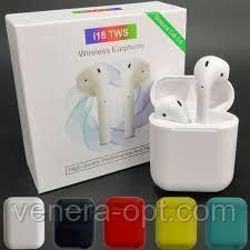 Беспроводные Bluetooth наушники i18 TWS I18 фото