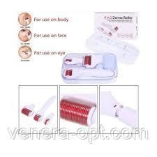 Мезороллер для лица и тела 4 в 1 Derma Roller (дермороллер) 138 фото