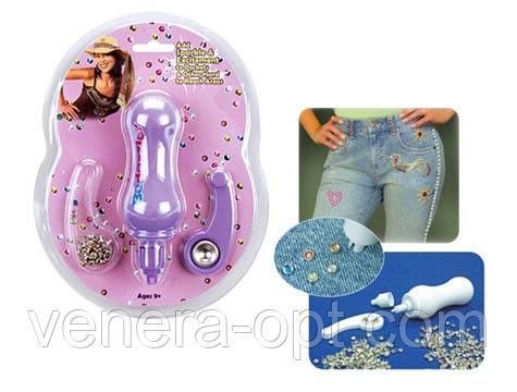 Інструмент для прикраси стразами MINI BEDAZZLER B13-56 фото