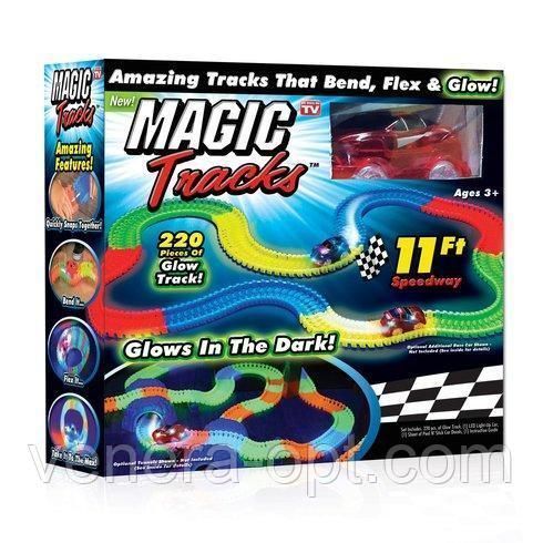 Автомобильный трек Magic Tracs 220 pieces TV-220 фото