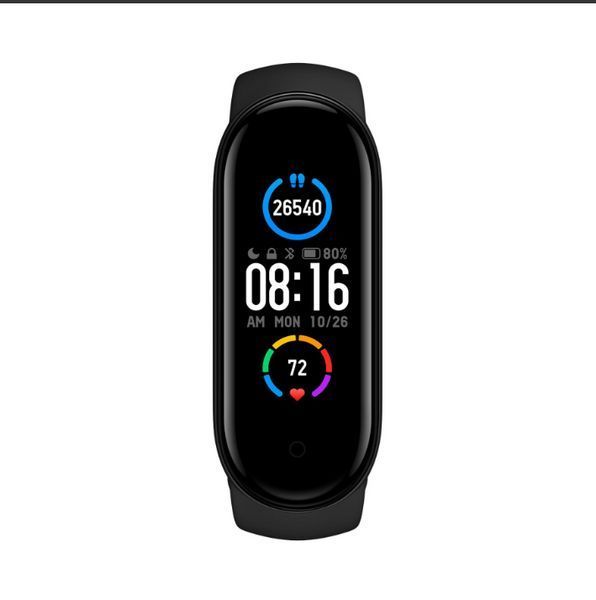 Фитнес-браслет Smart Band M5 с функцией Bluetooth + функция мониторинга сна, режим тренировки и шагомер Черный TVM5 фото