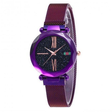 Жіночі годинники Starry Sky Watch на магнітній застібці Фіолетові W20 фото