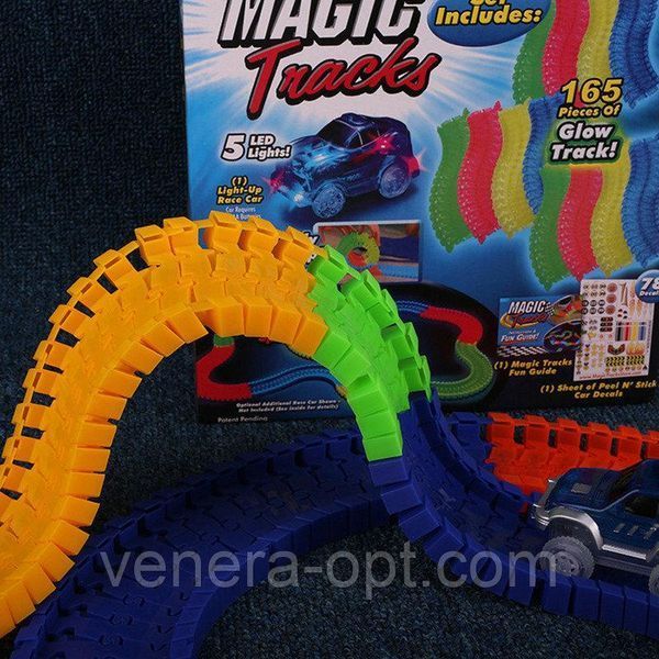 Автомобильный трек Magic Tracs 165 Pieces 2-465 фото