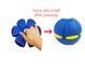 Складной игровой мячик Flat Ball Disc складной мяч-трансформер для активных игр на природе и дома(бе VEN36 фото 8