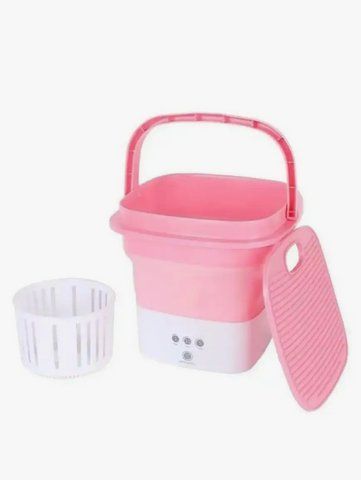 Портативня пральна машинка Folding washing machine (10) VEN204А фото