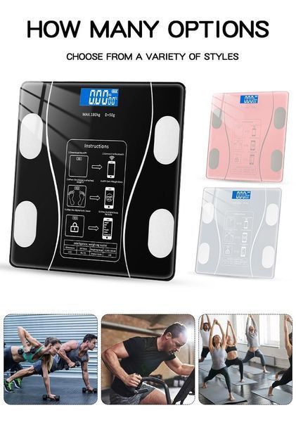 Умные весы для фитнеса с подключением Bluetooth до 180 кг SmartFit VEN243 фото