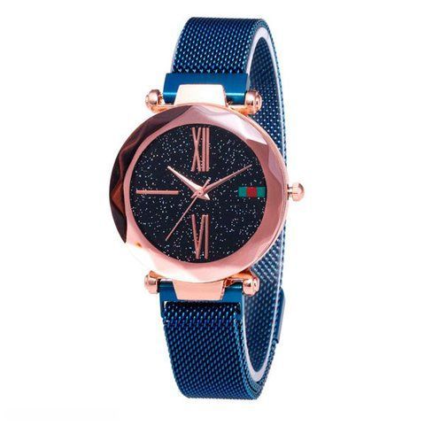 Жіночі годинники Starry Sky Watch на магнітній застібці Сині W20 фото