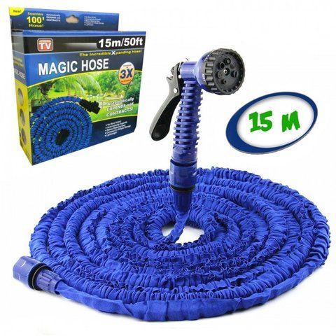 Поливочный шланг для дачи X-hose/ magic hose 15 м TV-15 фото