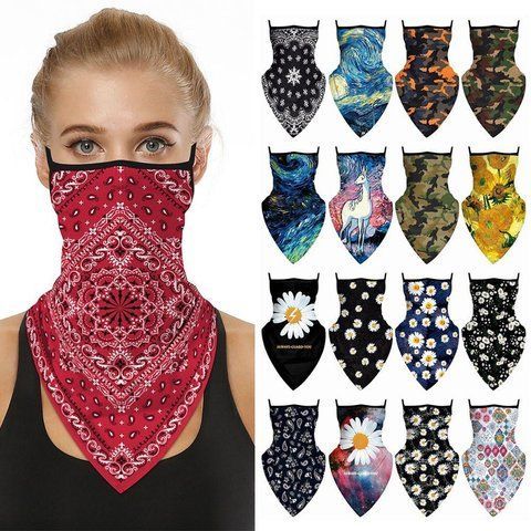 Бандана-баф з ПРИНТАМ для особи, шиї і голови MASK фото