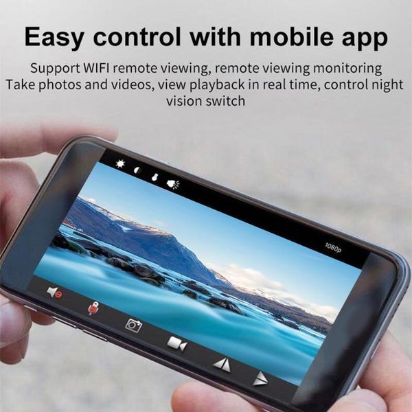 Мини IP Wi-Fi HD камера A9 черная/ Ночное видение VEN18 фото