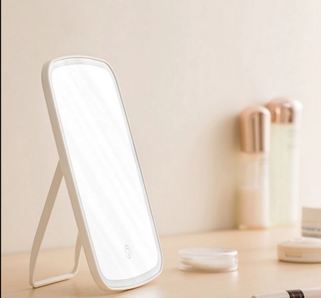 Дзеркало з підсвіткою для макіяжу акумуляторне Jordan Judy LED Makeup Mirror BR000118 VEN118 фото