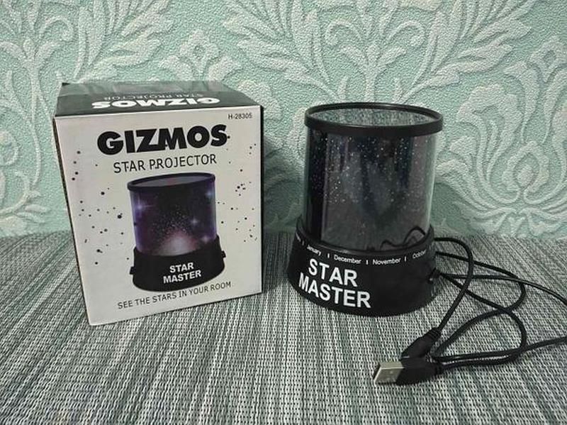 Cветильник ночное небо Стар Мастер. Ночник Star Master с адаптером 6-21A фото