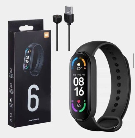 Фітнес-трекер Smart Band M6 Смарт-годинник Розумний браслет М 6 BR-00001 VENM6 фото