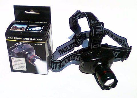 Ліхтар головний світлодіодний Bailong BL-6611. LED ZOOM HEADLAMP BL6611 фото