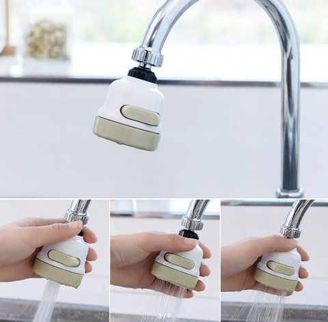 Насадка на кран для регулировки напора воды Universal Splashproof Head аэратор VEN258 фото