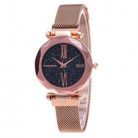 Жіночі годинники Starry Sky Watch на магнітній застібці Золоті W20 фото