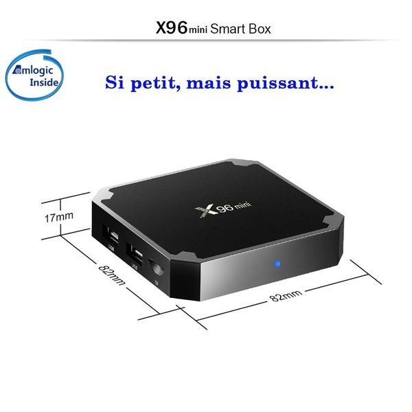 Смарт ТВ-Приставка X96 mini 2/16 Android 9 Amlogic S905W Smart TV Box 1080P Full HD, Ultra HD (4K) Black (40) VEN29 фото