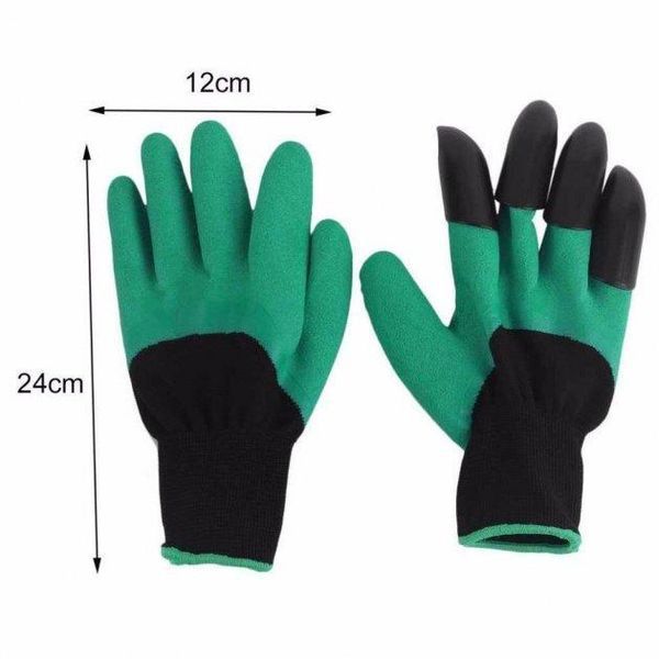 Садові рукавички з кігтями Garden Genie Gloves TV36 фото