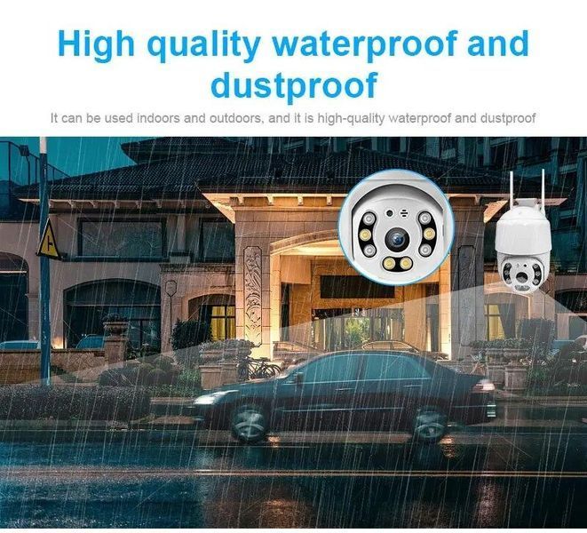 Розумна поворотна IP-камера з панорамним оглядом Wifi smart camera V360 PRO 1920*1080 VENV360A6 фото
