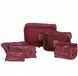 Набор дорожных органайзеров Laundry Pouch бардо и синий NEV0773 фото 5