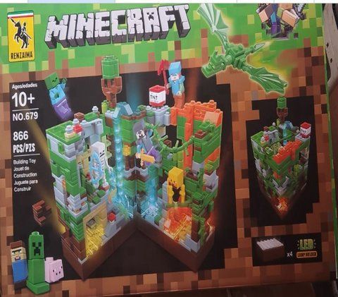 Конструктор Minecraft 866 деталей VEN315 фото