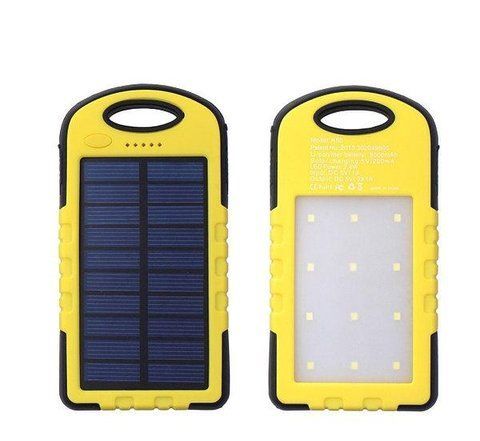 Зарядное устройство на солнечной батареи Power Bank Solar 12000mAh 2345 фото