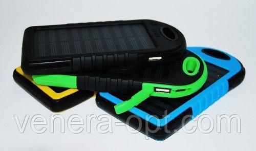 Зарядное устройство на солнечной батареи Power Bank Solar 12000mAh 2345 фото