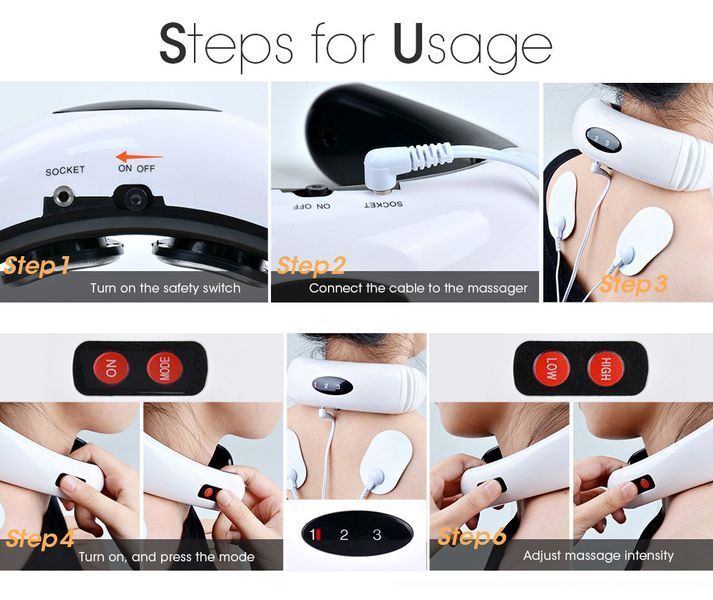 Масажер для шиї Neck Massager 5880 HX (40) VEN0253 фото