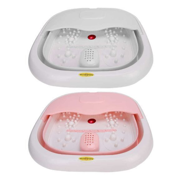 Складана ванна масажна для ніг Compression Foot Bath/Роликовий масажер для ніг із пультом TV064A фото