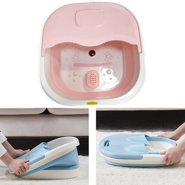 Складана ванна масажна для ніг Compression Foot Bath/Роликовий масажер для ніг із пультом TV064A фото