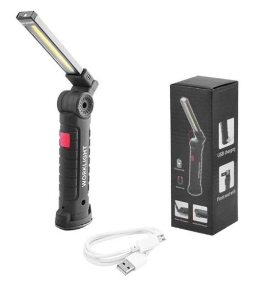 Ліхтарик для кемпінгу на магніті Worklight W-52 COB 3 W LED BR00017 VE10 фото