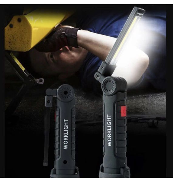 Ліхтарик для кемпінгу на магніті Worklight W-52 COB 3 W LED BR00017 VE10 фото