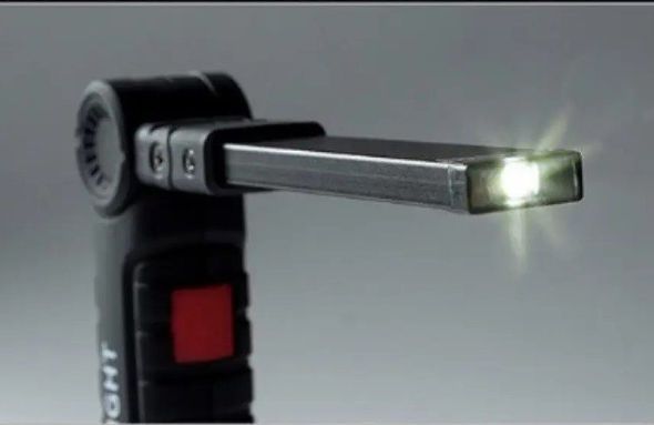 Ліхтарик для кемпінгу на магніті Worklight W-52 COB 3 W LED BR00017 VE10 фото